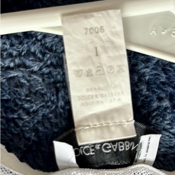 D& G Dolce and Gabbana Intimi sheer top size 1 white - Picture 6 of 7